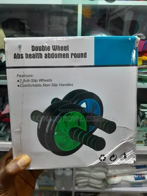 Brand New Double Wheel AB Roller for Core Fitness