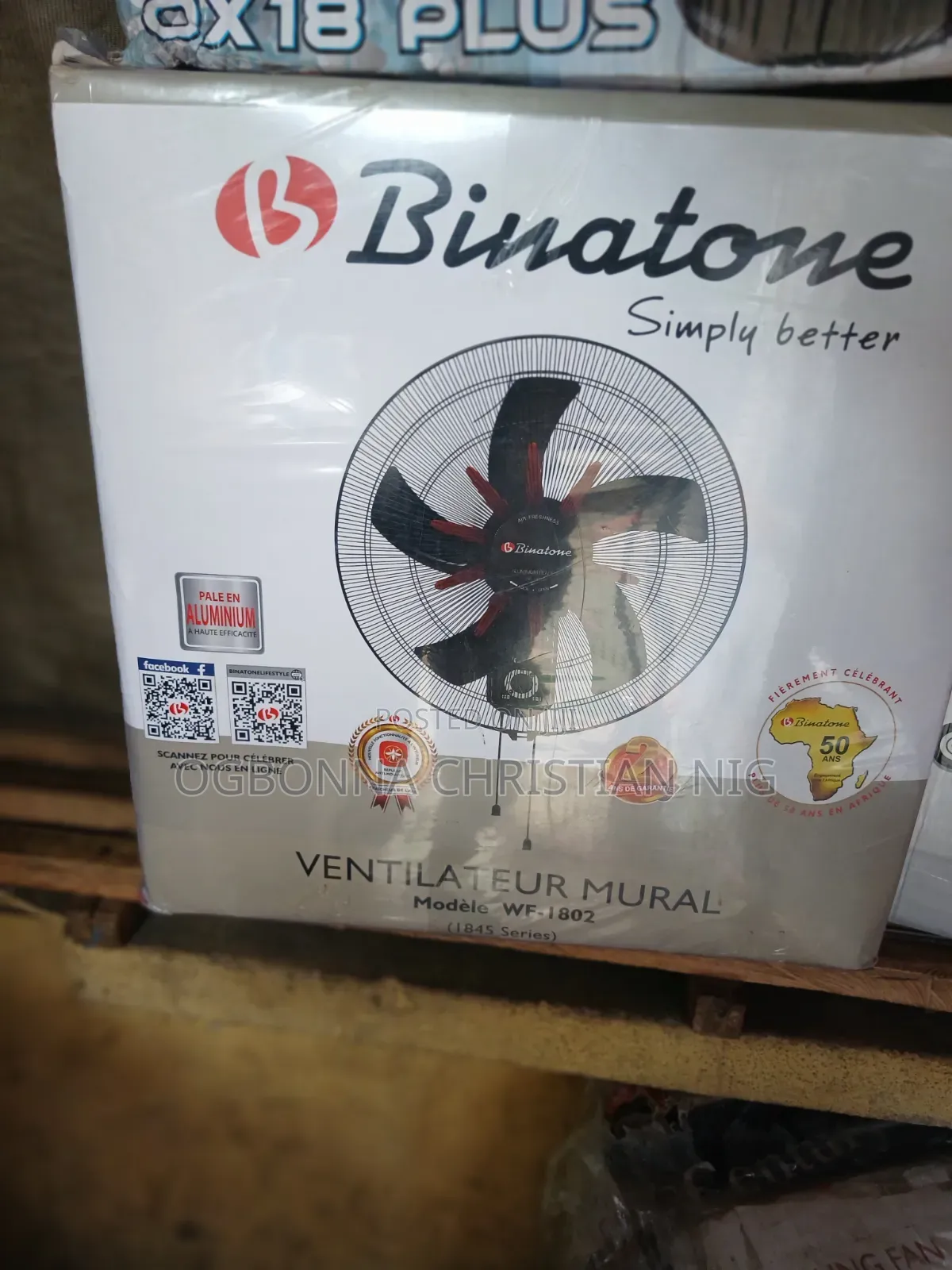 18inch Binatone Wall Fan