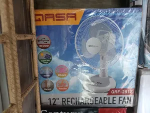 12inch Qasa Rechargeable Fan