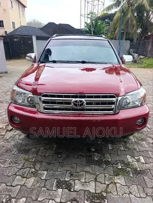 Toyota Highlander Limited V6 AWD 2003 Red