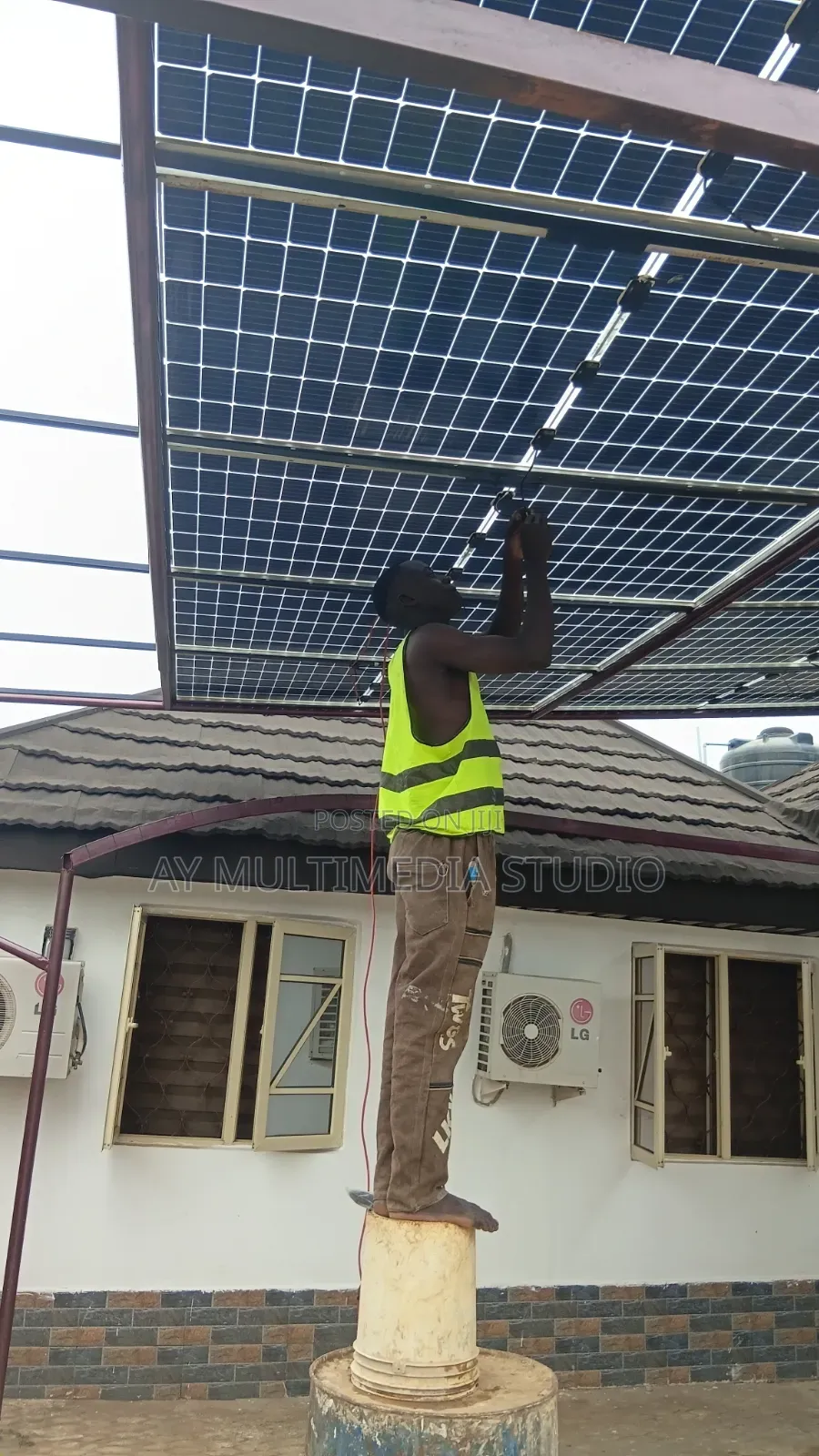 Solar Panel Electrical Installation