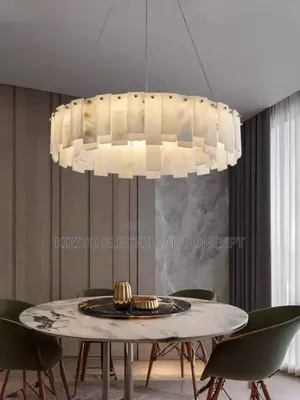 Marble Chandelier Living Room Dining Bedroom Ceiling Indoor Lighting