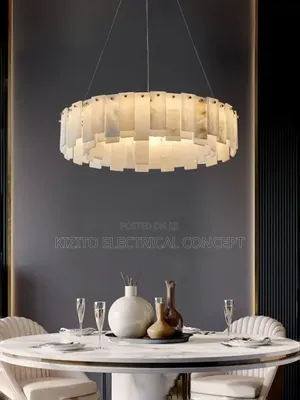 Marble Chandelier Living Room Dining Bedroom Ceiling Indoor Lighting