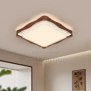Creative Intelligent Silent Bedroom Leaf Free Fan Ceiling Lamp