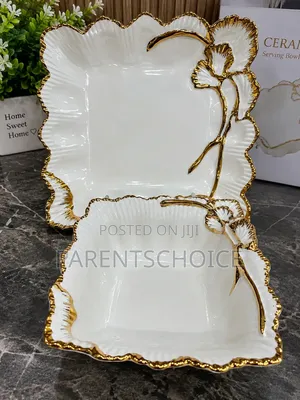 Elegant Ceramic Serving Bowl - 12pcs