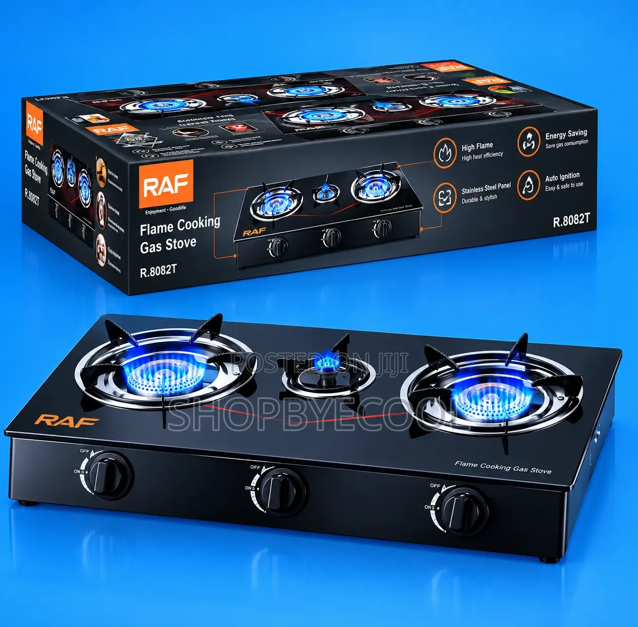 3 Burner Gas Cooker