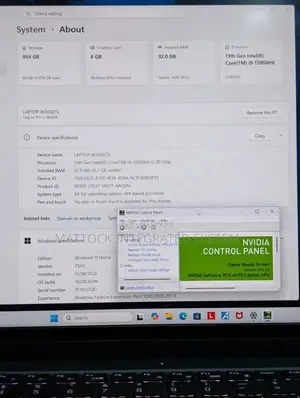 Laptop Lenovo Legion 5 32GB Intel Core i9 SSD 1T
