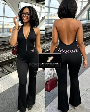 Quality Black Jumpsuit