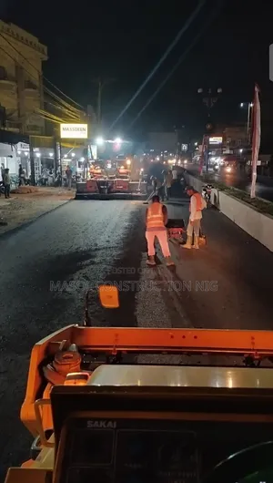 Asphalt Road Construction