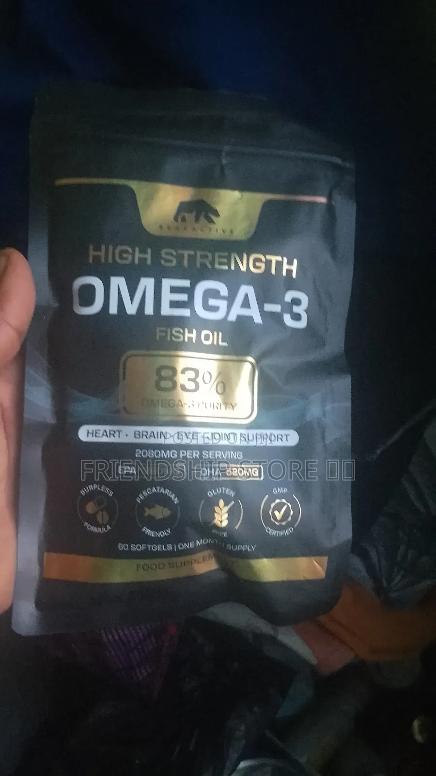 High Strength Omega 3 Fish Oil