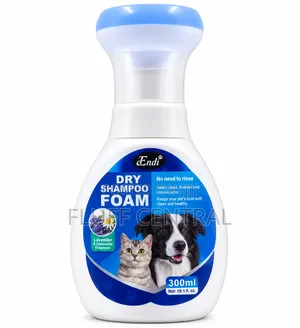 Endi Dry Shampoo Foam Waterless Shampoo for Dogs and Cats (300ml)