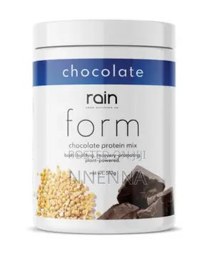 Rain Form Plant-Based Protein Powder – Chocolate