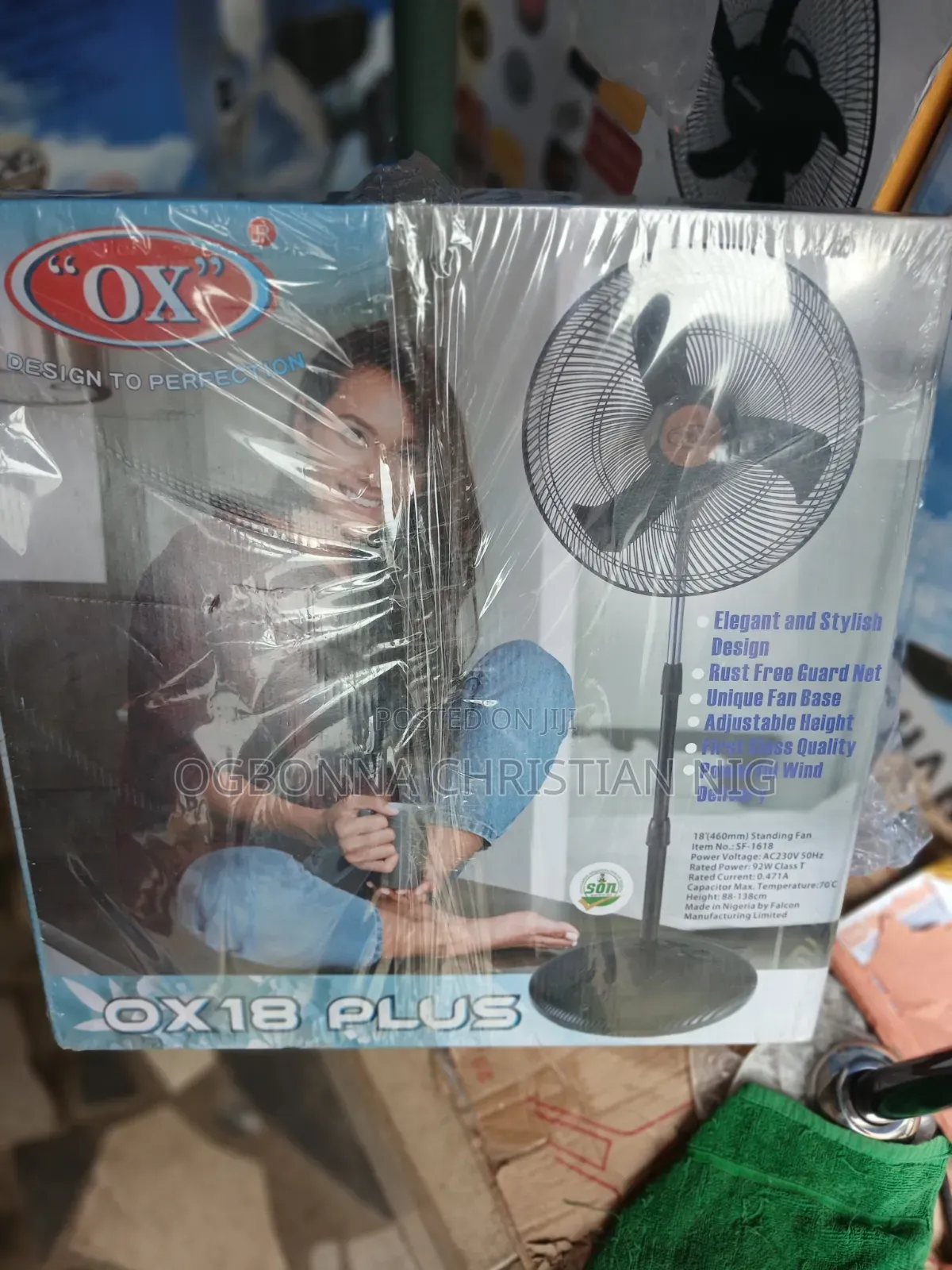 18inch Ox Plus Fan