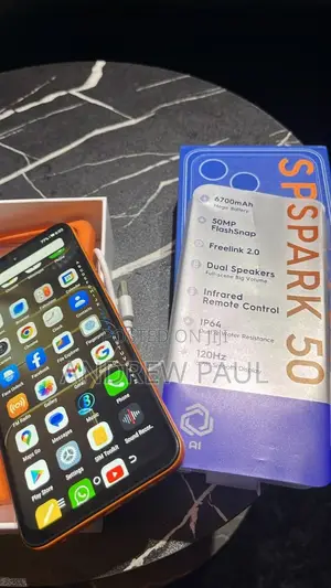 New Tecno Spark 50 128 GB Orange