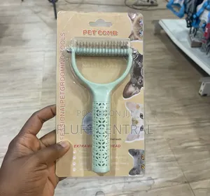 Floral Handle Design Detangling Comb Large
