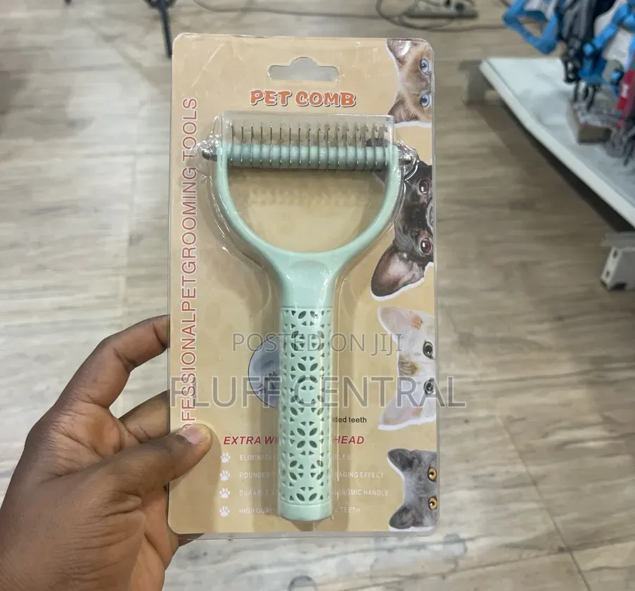 Floral Handle Design Detangling Comb Large