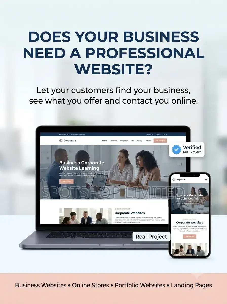 Professional Website Design & Development