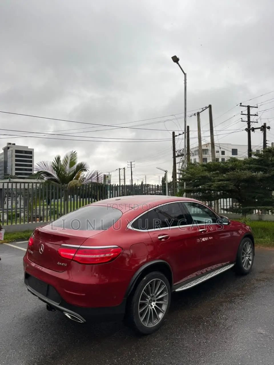 Mercedes-Benz GLC-Class 2017 Red
