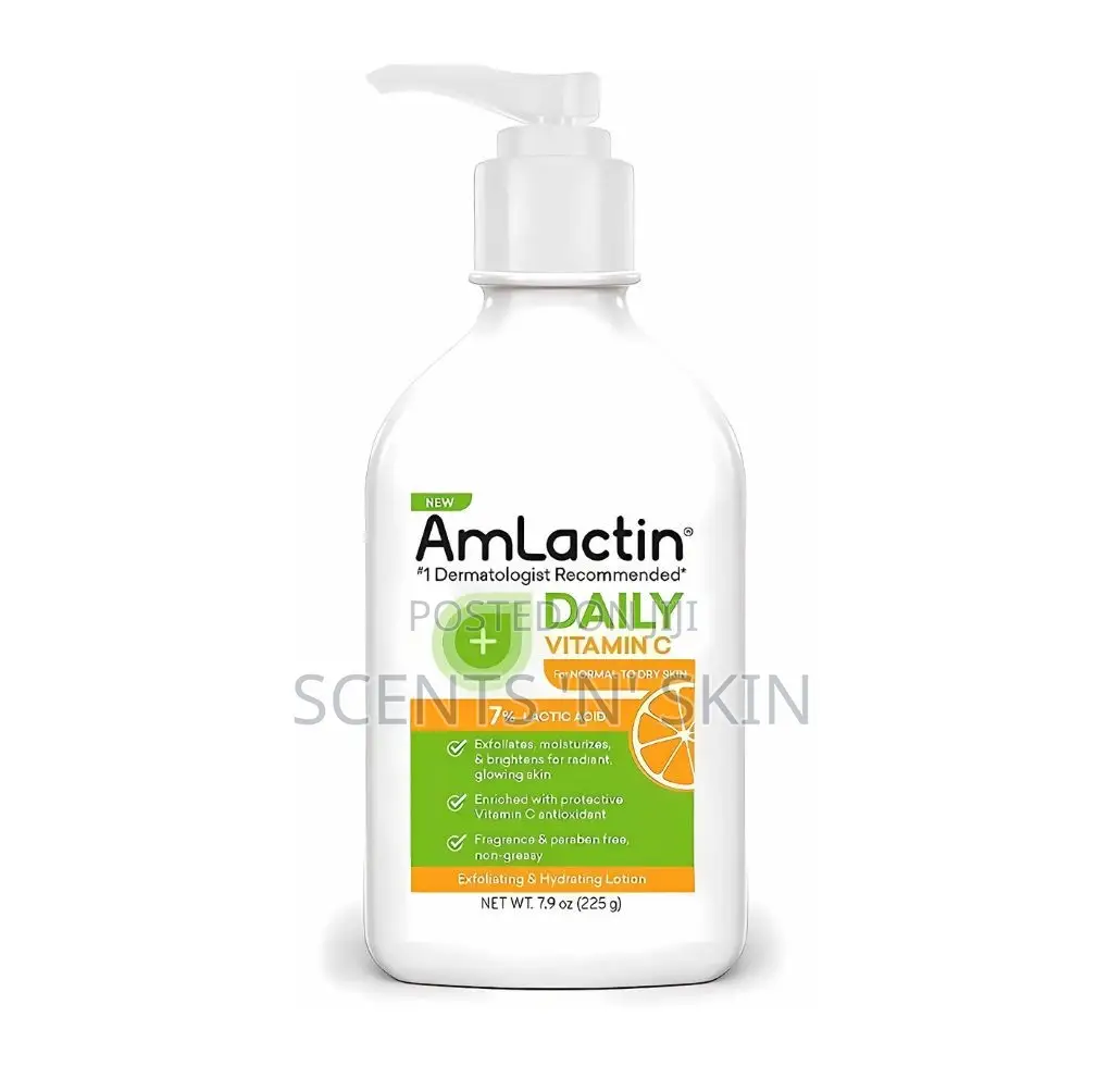 Amlactin Daily Vitamin C Lotion With 7% Lactic Acid 225g