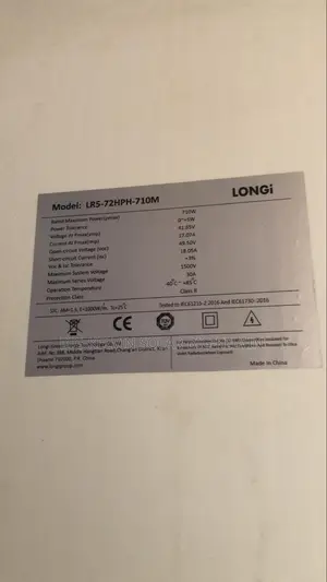 710w Longi Solar Panels Mono