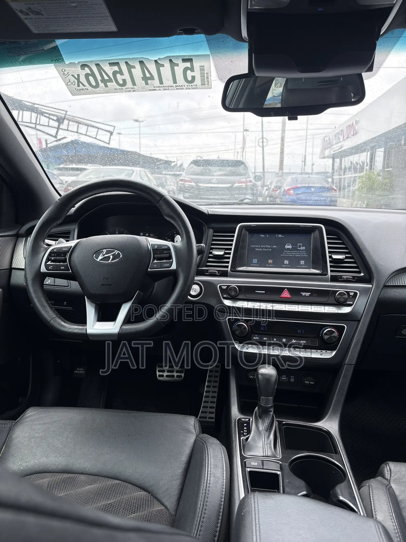 Hyundai Sonata Sport 2019 Black