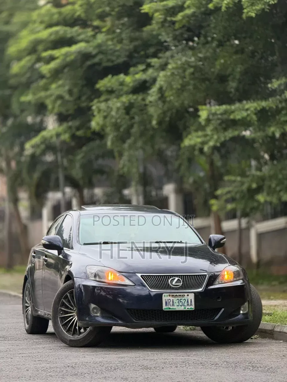 Lexus IS 2008 Blue