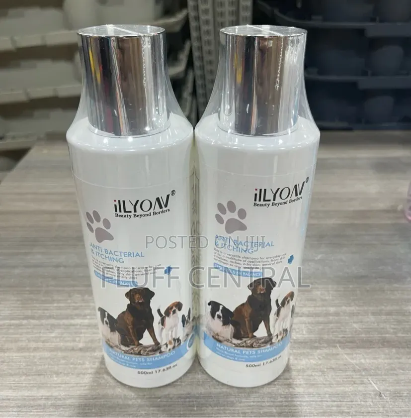 Ilyonv Antibacterial and Itching Shampoo for Dogs and Cats (500ml)