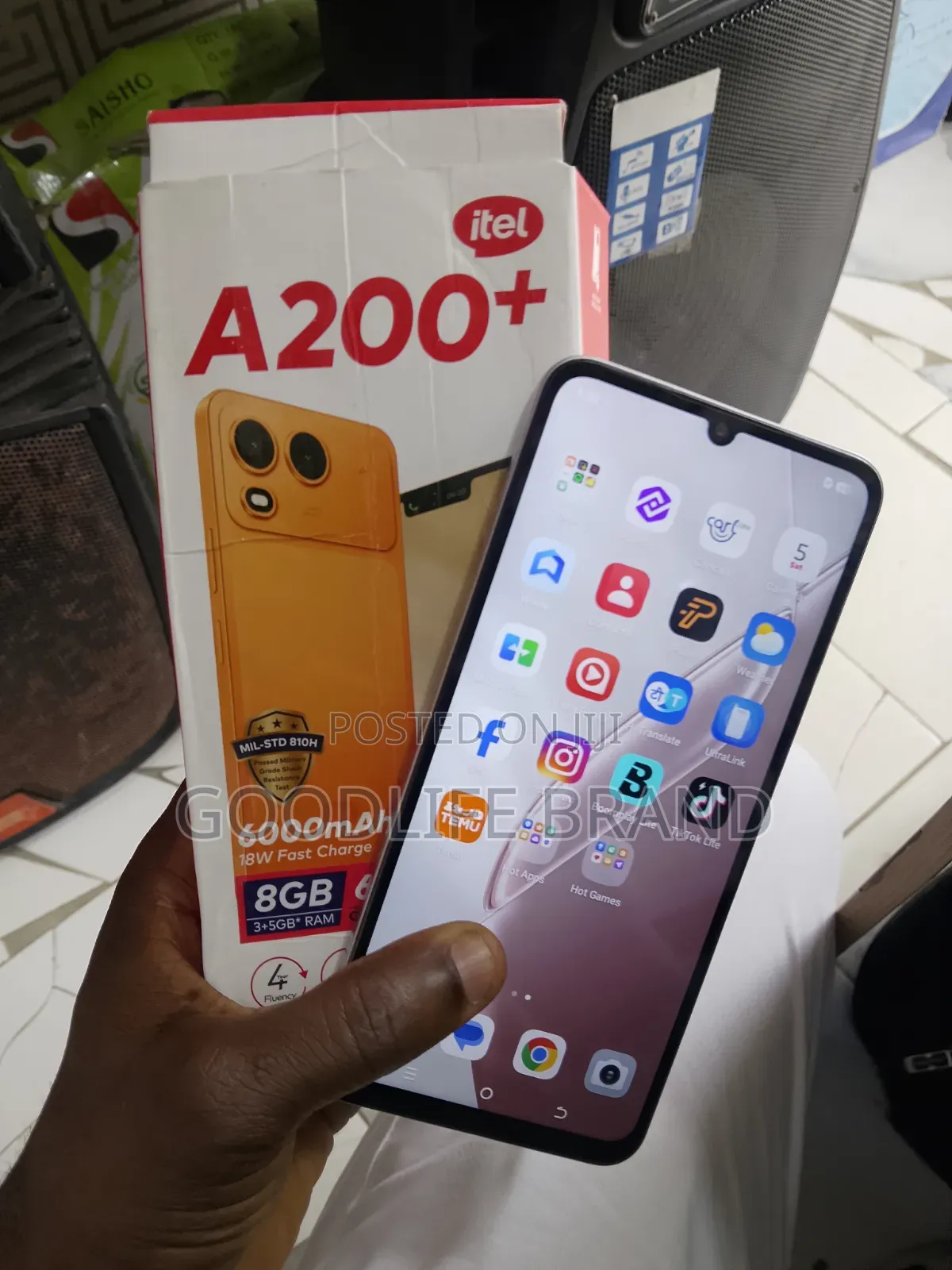 Itel A200+ 64 GB Gold