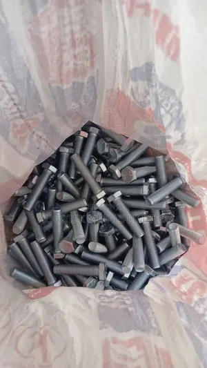 Bolt and Nut Fully Threaded Different Sizes