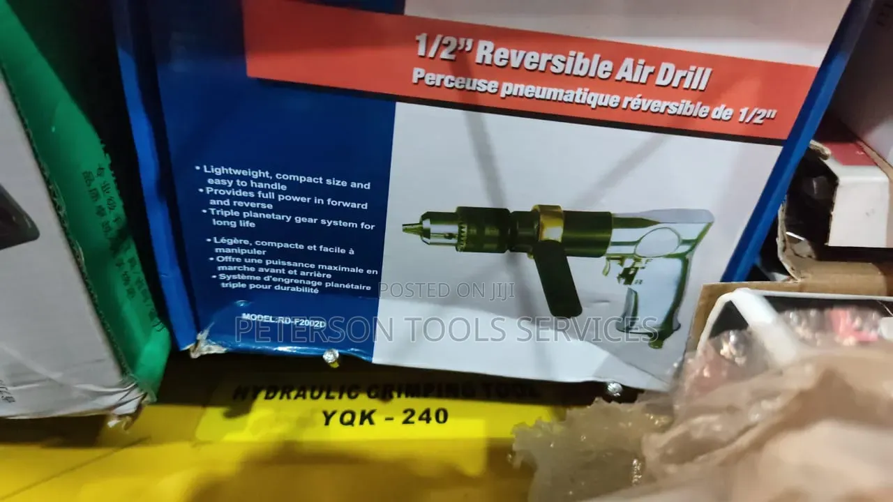 1/2" Reversible Air Drill