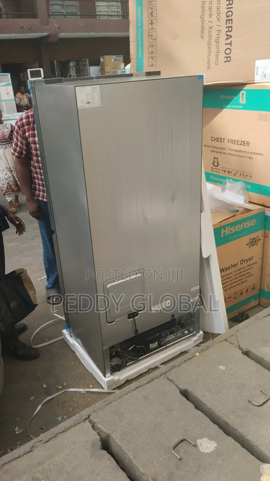 Hisense 522L Cross Door Refrigerator