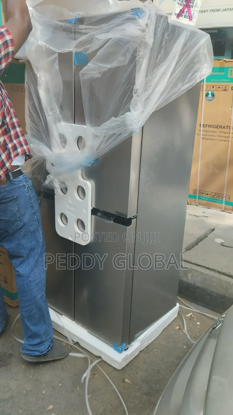 Hisense 522L Cross Door Refrigerator