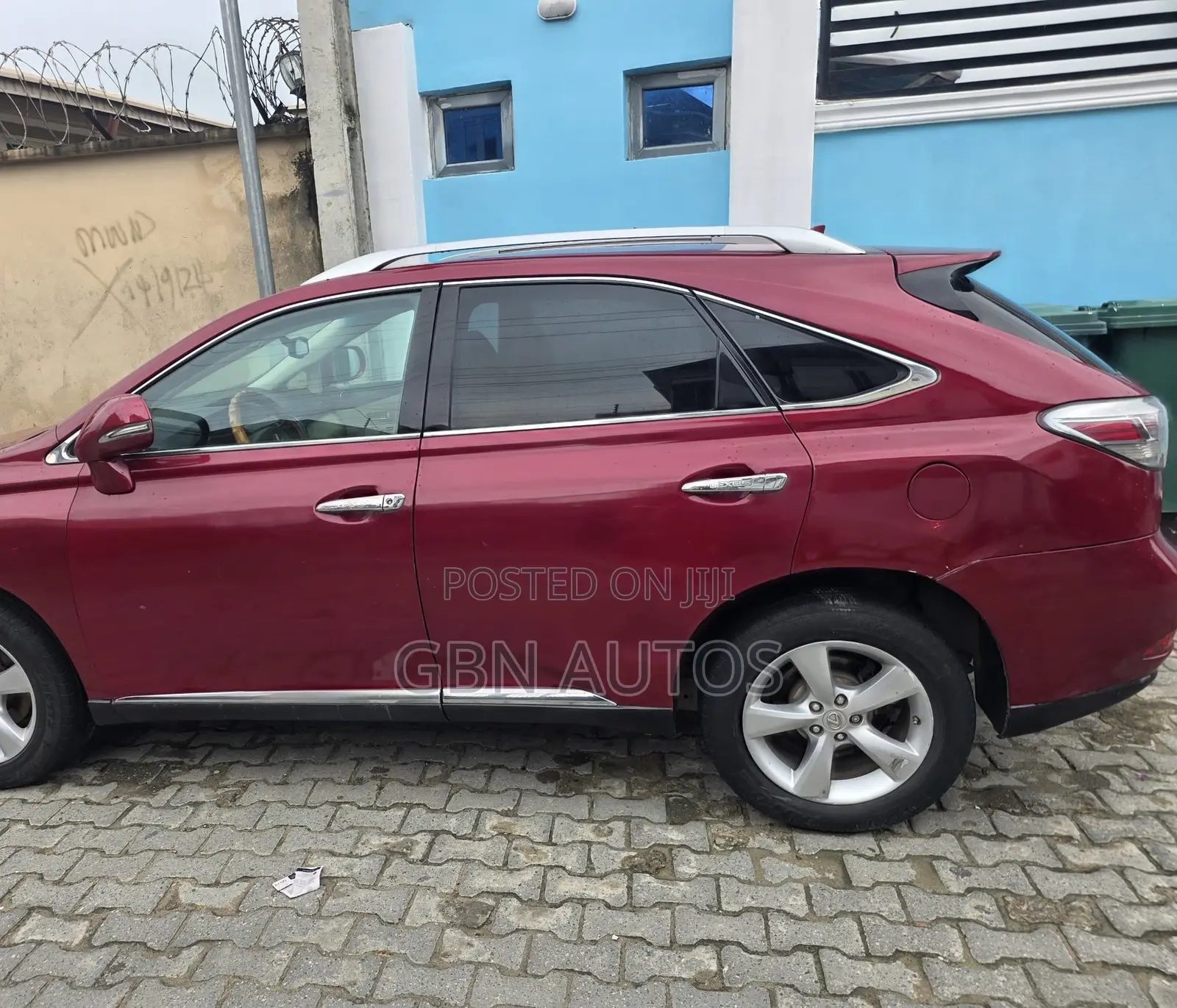 Lexus RX 2011 Red