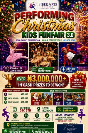 Performing Christmas Kids Funfair 3.0