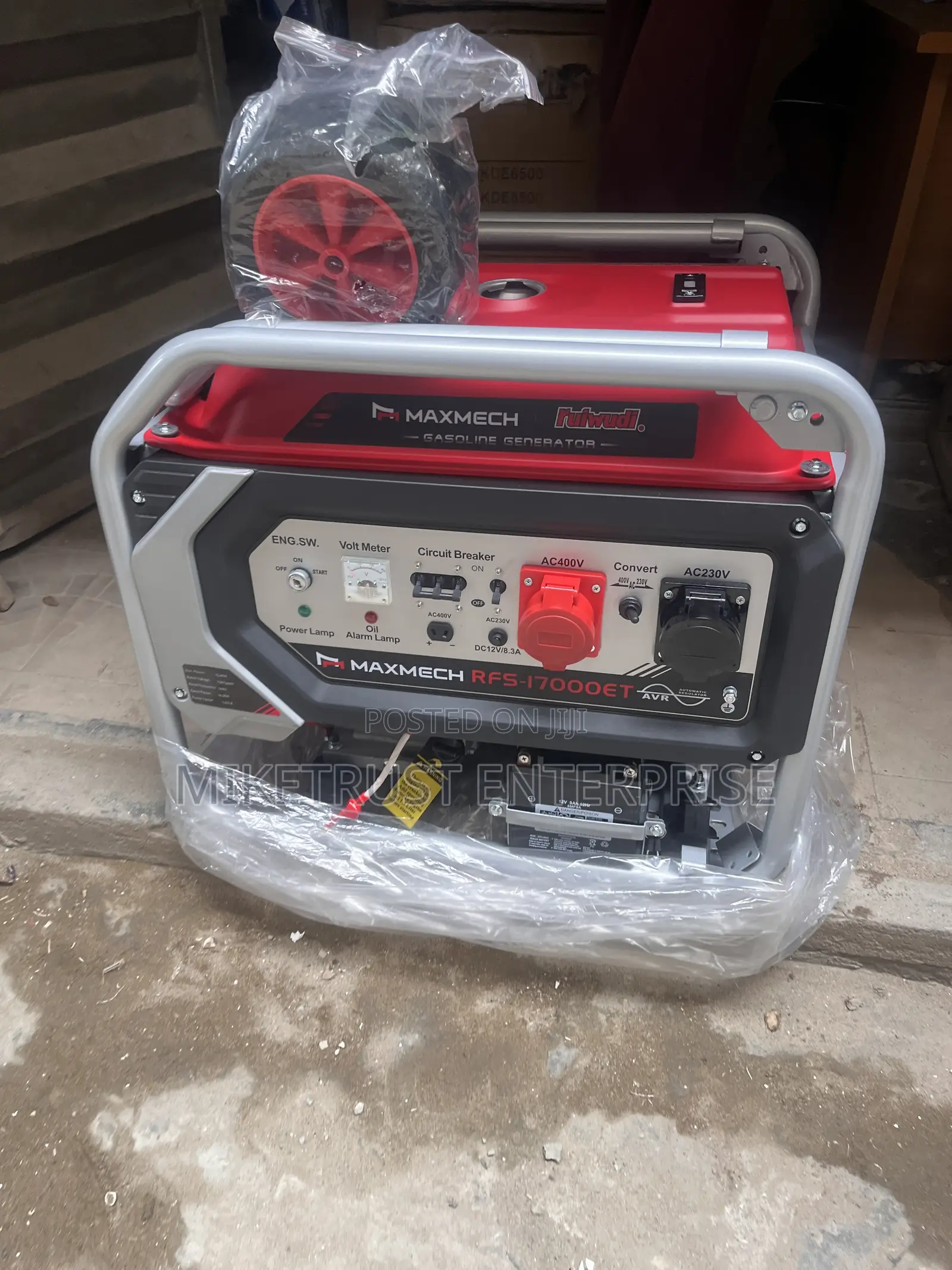 Maxmech 15kva 3 Phase Generator