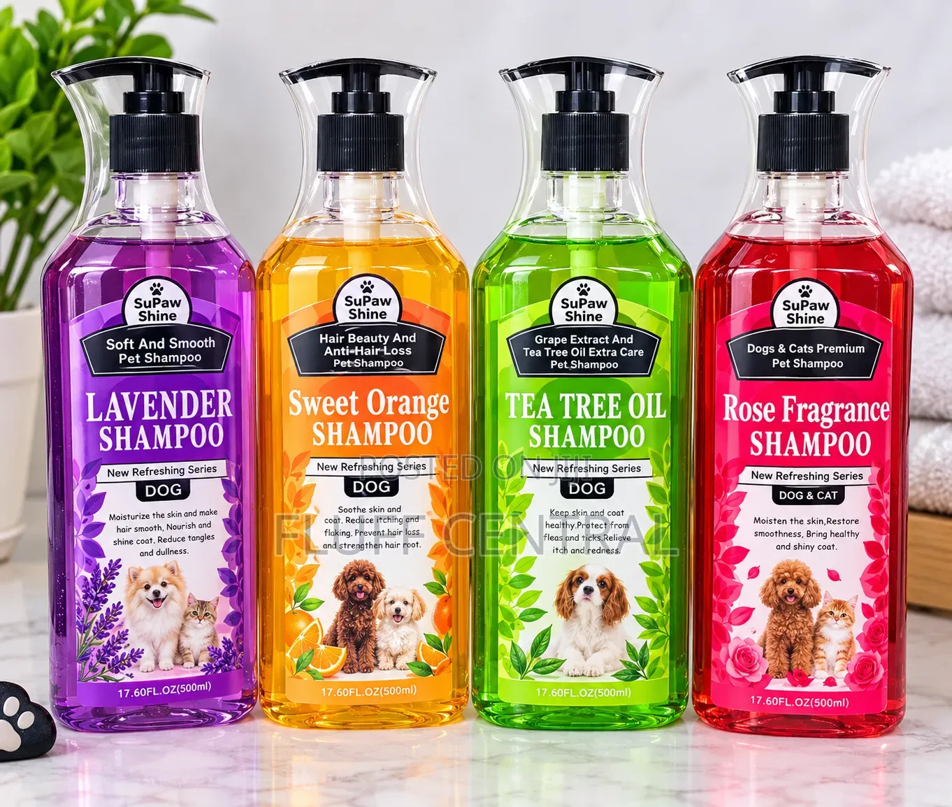 Supaw Shine Fragrance Shampoo(500ml)