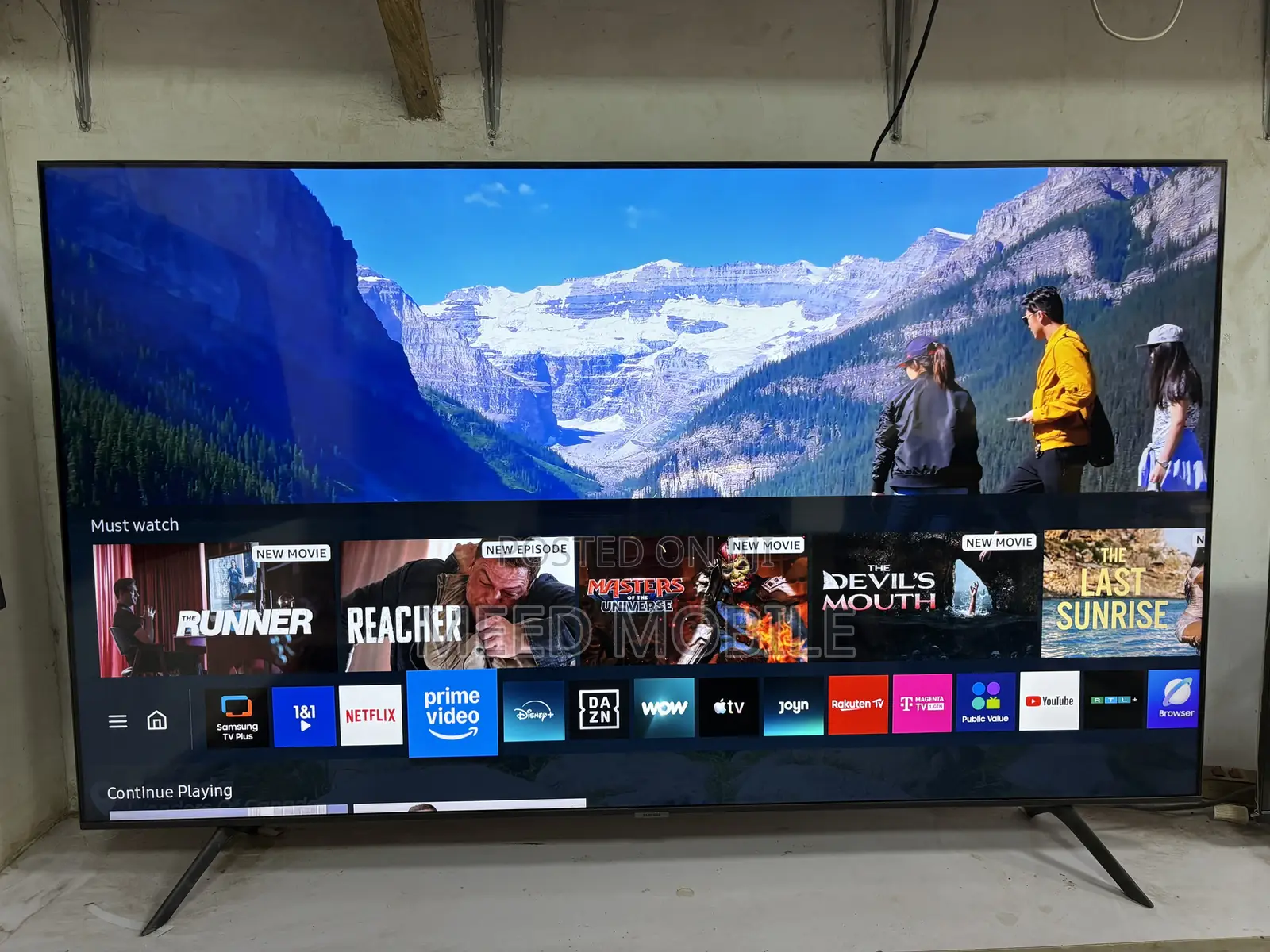 Samsung 65inches Smart TV Available
