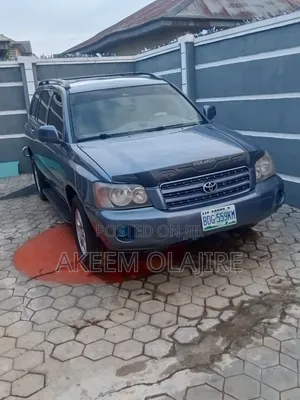 Toyota Highlander Limited V6 AWD 2003 Gray