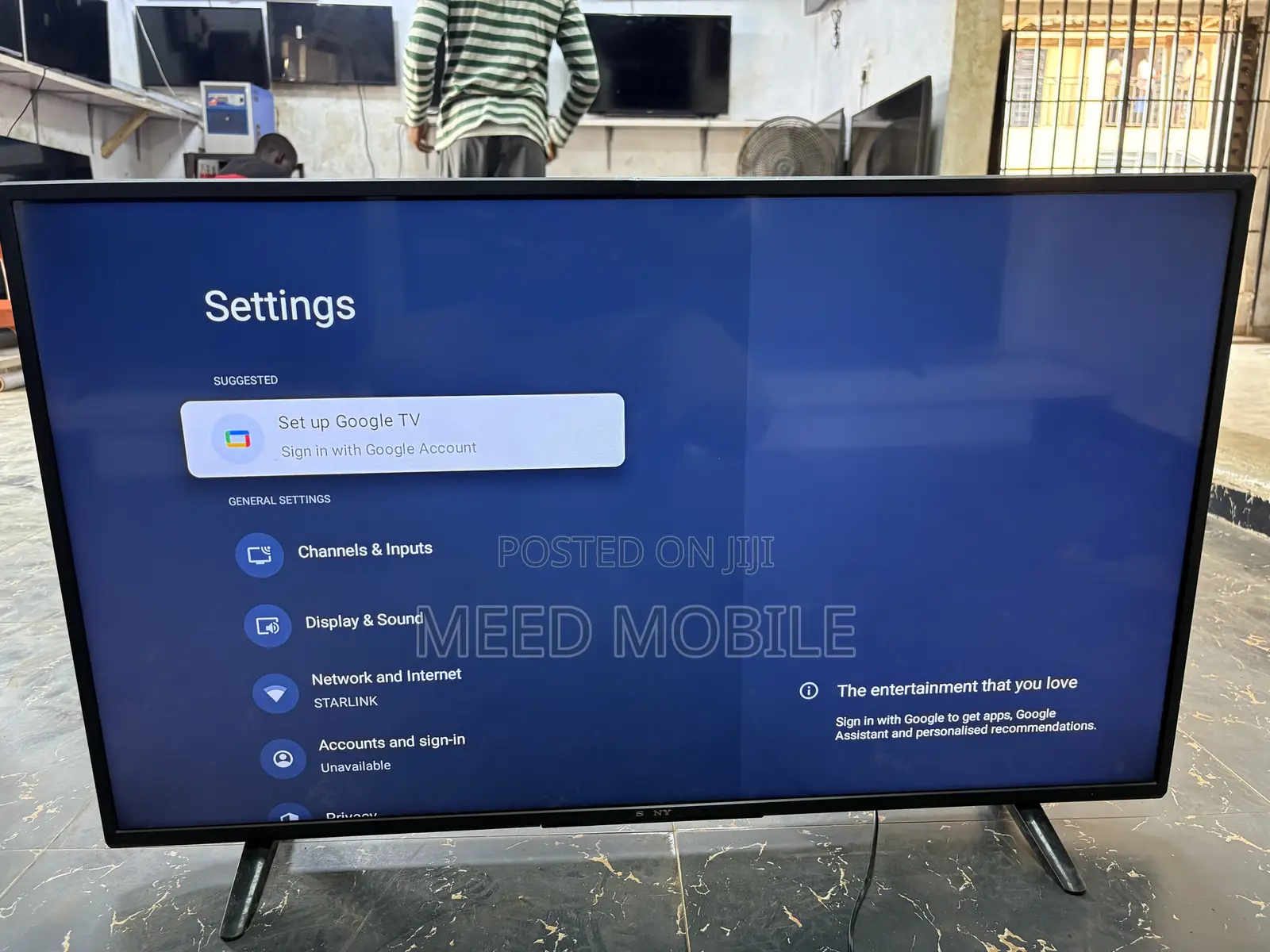 Sony 43inches Android Smart TV