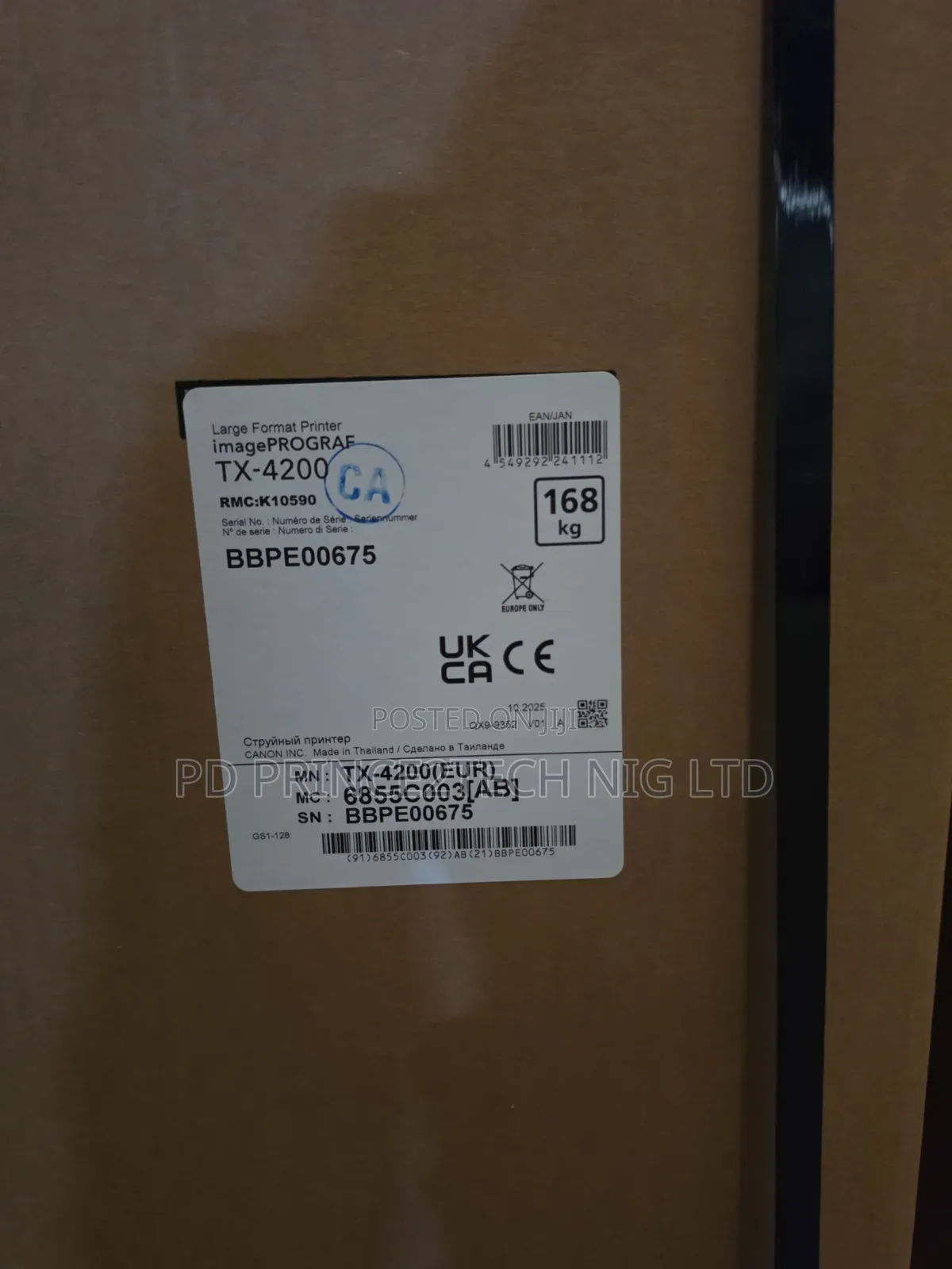 Canon imagePROGRAF TX-4200 44" Plotter (6855C010AA)