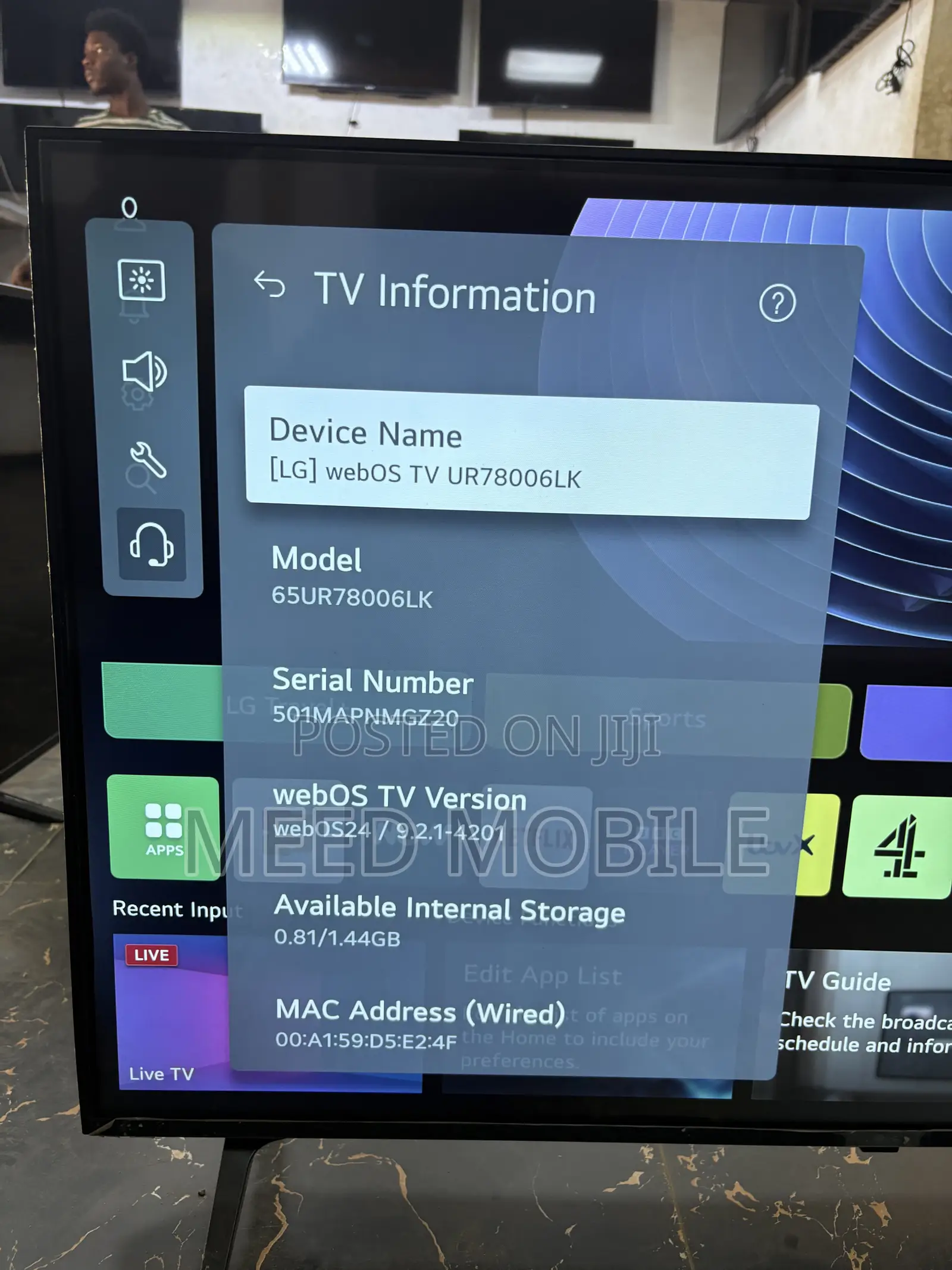 LG 43inches Smart TV