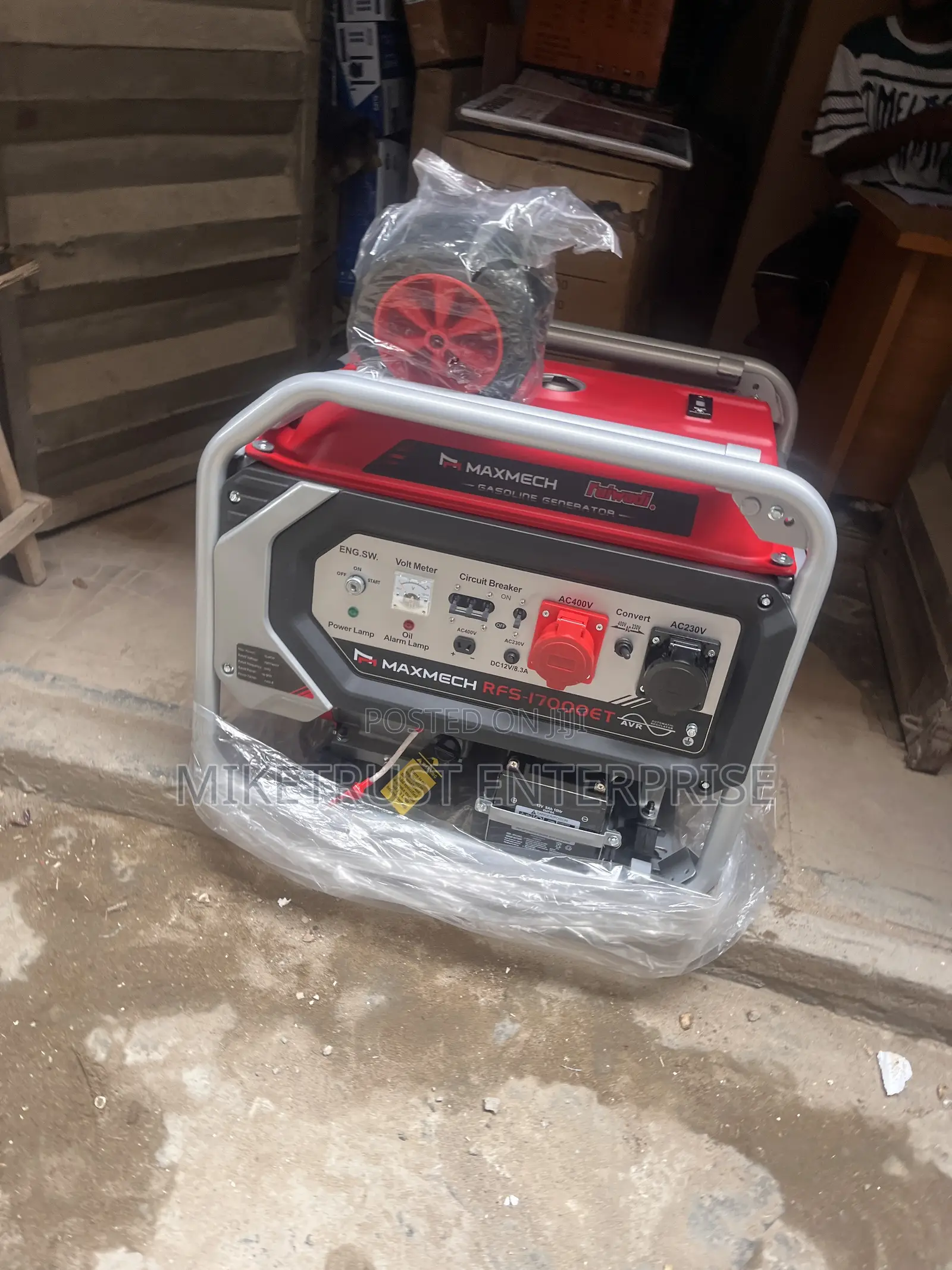 Maxmech Pure Copper 15kva 3 Phase Petrol Generator
