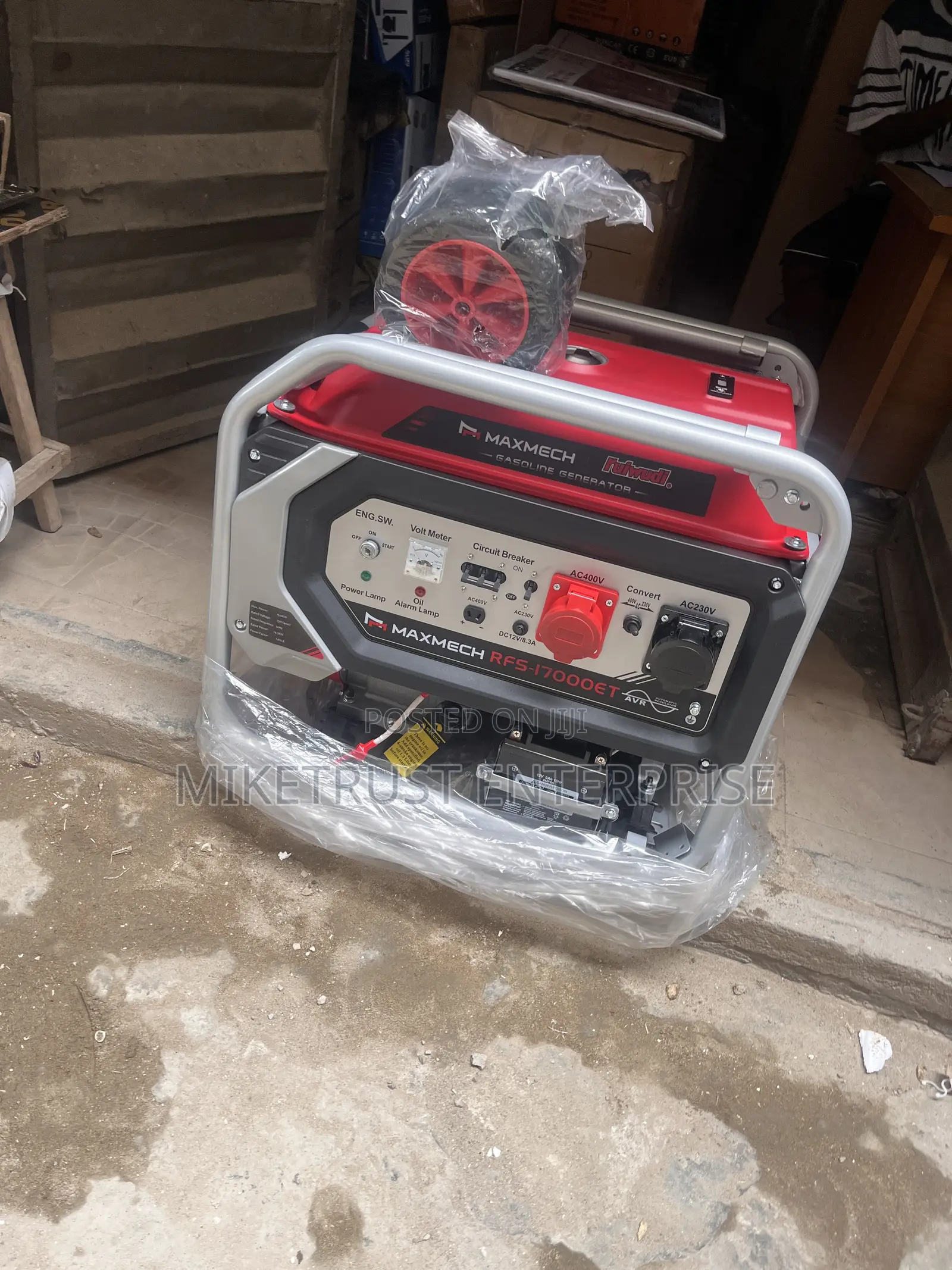Maxmech Pure Copper 15kva 3 Phase Petrol Generator
