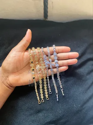 "Gold Silver Bracelet Collection – Multiple Designs Available"