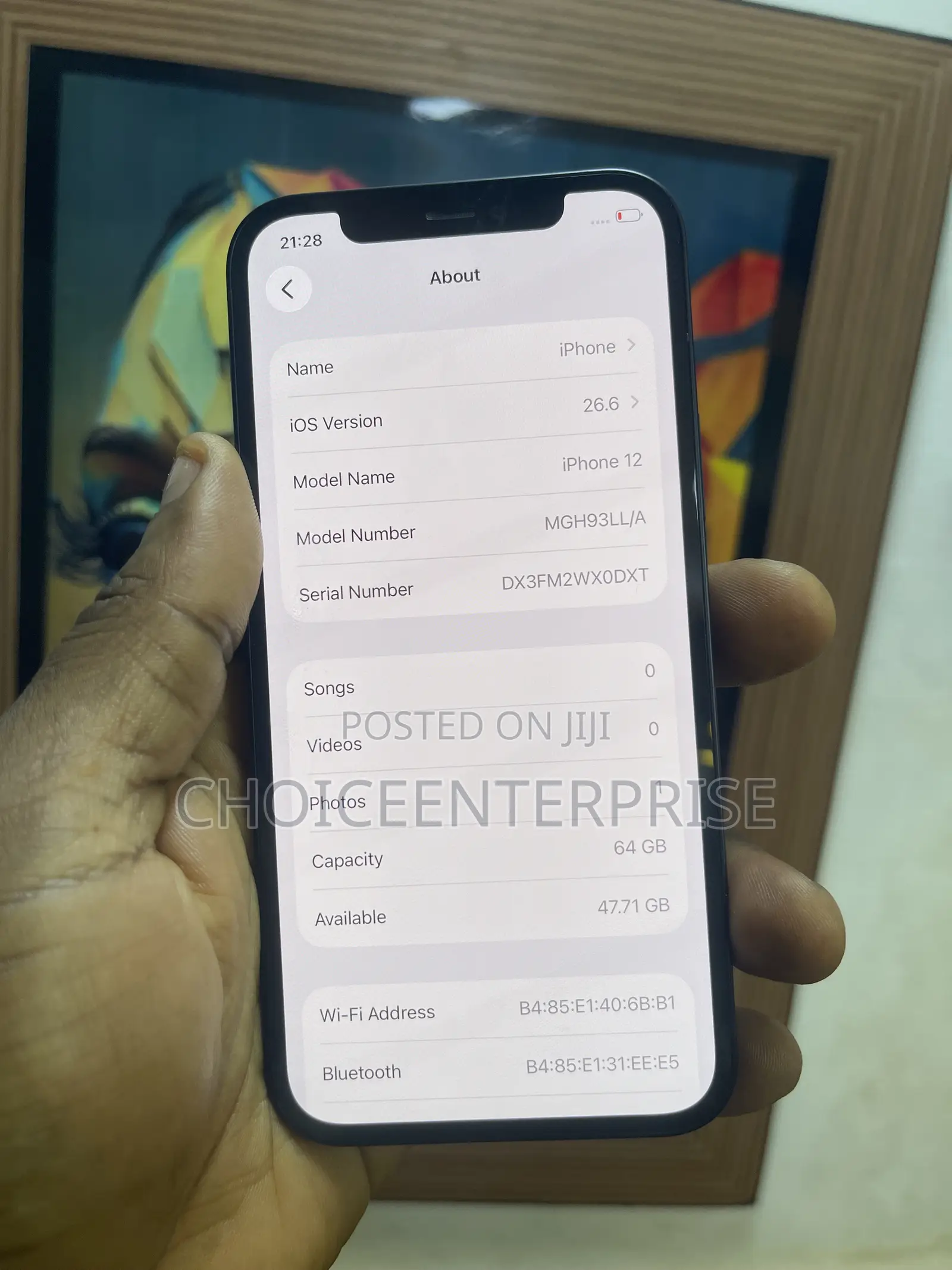 Apple iPhone 12 64 GB Black