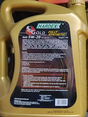 Hardex Engine Oil 5w-20 5L