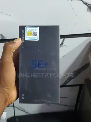 New Samsung Galaxy S8+ 128 GB Black