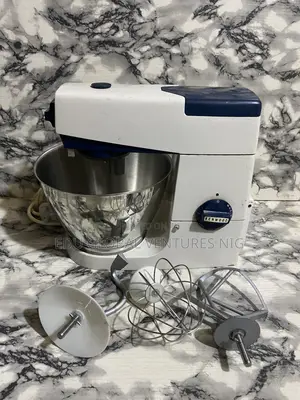 Kenwood Chef 5litres Stand Mixer Stainless Steel Bowl + Complete Hooks
