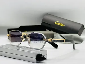 CARTIER Rimless Wooden Shades for the Fashionable