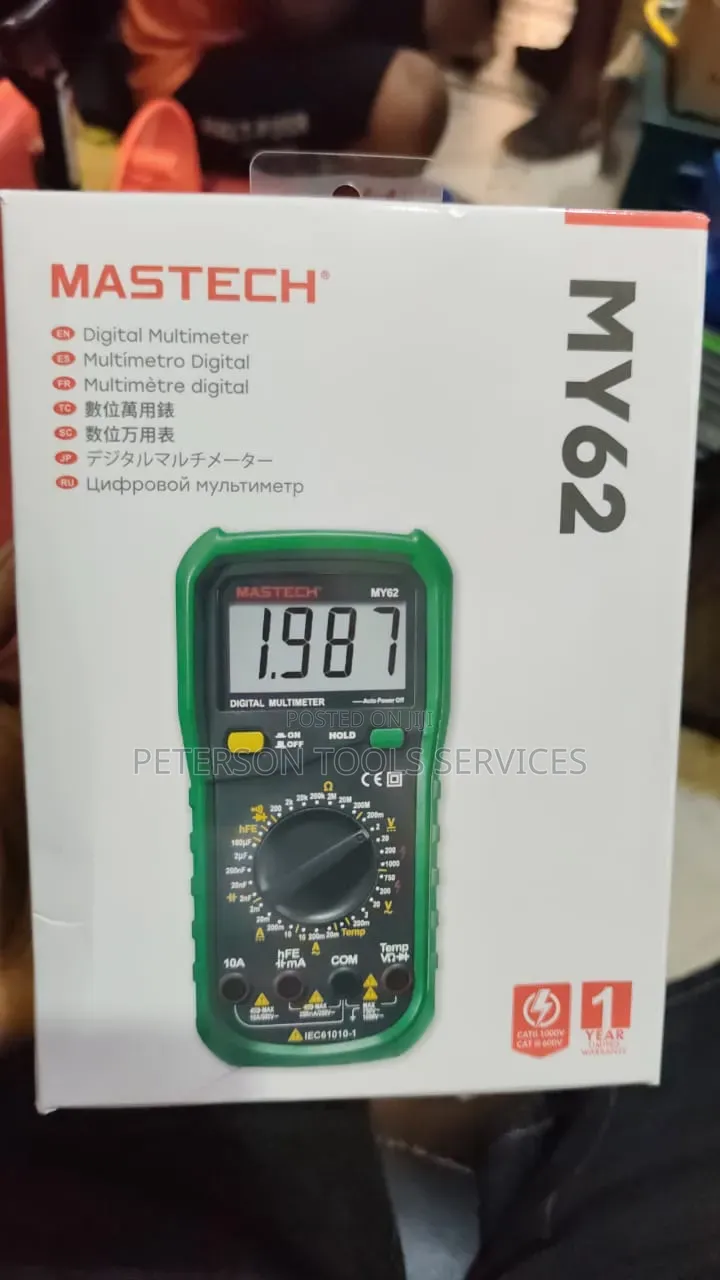 Mastech Digital Multimeter MY 60,62,64,68